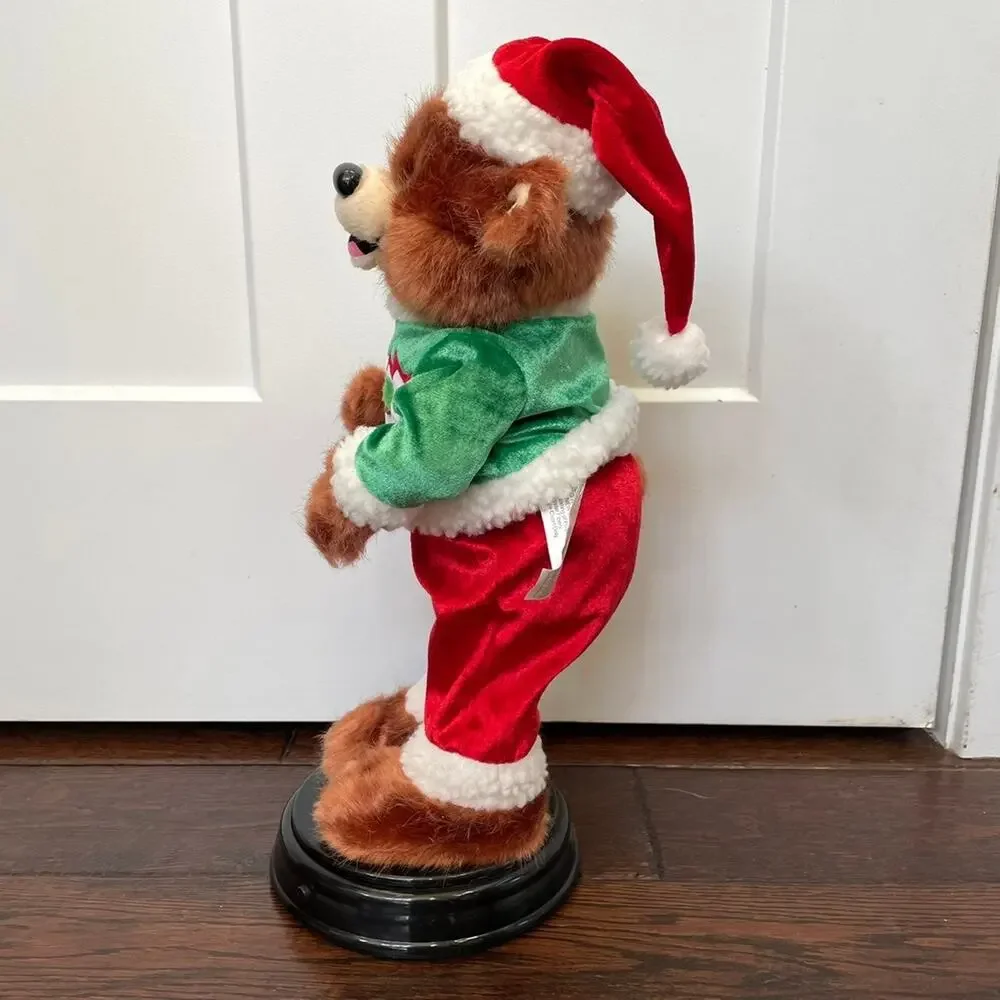 Vintage Gemmy Christmas Bear Shake your Booty 2005 Sound Dance Animated READ
